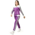 thumbnail image 2 of Women’s 2piece designer Tracksuit Gladys Track Jacket & Track pants matching outfit, 2 of 4