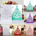 thumbnail image 2 of Tarjetas de invitación de cumpleaños para niña, 25 piezas, patrón de princesa, quinceañera, tarjetas de felicitación, tarjeta de regalo, suministros para fiesta de boda, 2 of 4