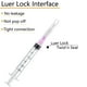 thumbnail image 5 of Jeringa Luer Lock de 3 ml, 18 G, 1,5 cm, paquete de 50 unidades para laboratorios científicos, 5 of 7
