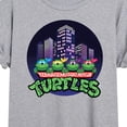 thumbnail image 3 of Teenage Mutant Ninja Turtles - City Scape With Turtles  - Juniors Ideal Flowy Muscle T-Shirt, 3 of 5
