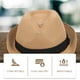 thumbnail image 4 of Sombrero de paja tejido para exteriores, playa, unisex, para hombre y mujer, 4 of 8