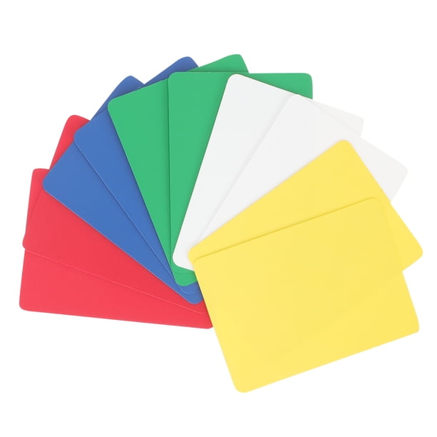 Tarjetas de corte de plástico de 10 piezas de plástico Suministros de tarjetas de póker de póker profesional