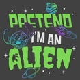 thumbnail image 2 of Mens Lilo & Stitch Pretend I'm An Alien Sweatshirt, 2 of 4
