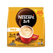 Nestle Malaysia Nescafe 3 in 1 Mild Flavor Instant Coffee (25 count x 18g)