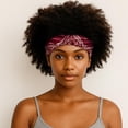 thumbnail image 6 of KEGKUO 10 PCS Women Headbands African Wide Hair Wrap Extra Turban Head Bands for Lady Large Sport Workout Stretch Non-slip Big Hair Bands, Combination A, 6 of 6
