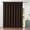Brown, variant on Fashion Sliding Door Curtain 100 X 84 Inches, Wide Thermal Blackout Curtains Room Darkening Room Divider Window Curtain, 1 Panel, Burgundy Red, 84 Length X Wide 100