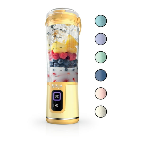 Licuadora portátil Ninja Blast inalámbrica de 500 ml con merengue de limón