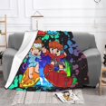 thumbnail image 2 of Cash and Nico Soft Micro Fleece Cozy Throw Blanket Lightweight Fuzzy Flannel Blankets Sofa Decor Gifts, 2 of 9