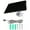 White, variant on 5W ETFE Solar Panel 197x167mm Design with Microed & Type C Adapters for Security Camera Charging Board