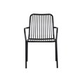 thumbnail image 2 of Brant House - Cypress Outdoor Dining Chair - Black (Set of 2), 2 of 8