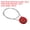 Red, variant on Uxcell Small Combination Lock 19.6 Inch, 1 Pack 3 Digit Padlock for Gym Locker, Red