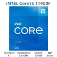 thumbnail image 2 of Procesador Intel Core i5-11400F Onceava Generación 2.6 GHz, 2 of 6