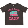 thumbnail image 3 of Inktastic Live Love Camp Rv Girls Toddler T-Shirt, 3 of 5