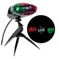 thumbnail image 1 of Gemmy Industries 9758426 Ho Ho Ho LED Projector Red, White & Green - Plastic - 3 Lights, 1 of 1
