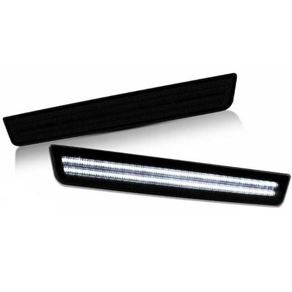 For 15-22 Challenger Front Bumper LED Side Marker Light, Smoke