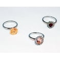 thumbnail image 2 of Swarovski Crystal MIMOSA Set of 3 Rings (Small/52/6) -1065355, 2 of 3