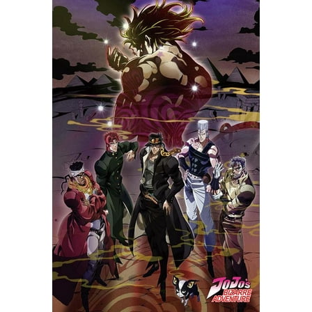Jojo's Bizarre Adventure Anime Wall Poster Bedroom living room wall decoration posters Gifts 12 x 18 inch(30cm x 46cm) Frameless