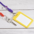 thumbnail image 5 of Uxcell 18" Paracord Lanyard Necklace Keyring Badge Holder Strap, Black 2 Count, 5 of 5