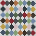 thumbnail image 1 of Ahgly Company Indoor Square Patterned Gray Novelty Area Rugs, 3' Square, 1 of 6