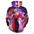 thumbnail image 4 of Unisex Harley Quinn Hoodies 3D Printed Pullover Hooded Sweatshirt with Pocket for Mens Womens, 4 of 7