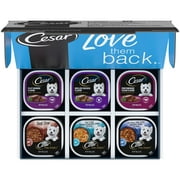 Cesar Home Delights Wet Dog Food Variety Pack, 3.5 oz Trays (36 Pack)