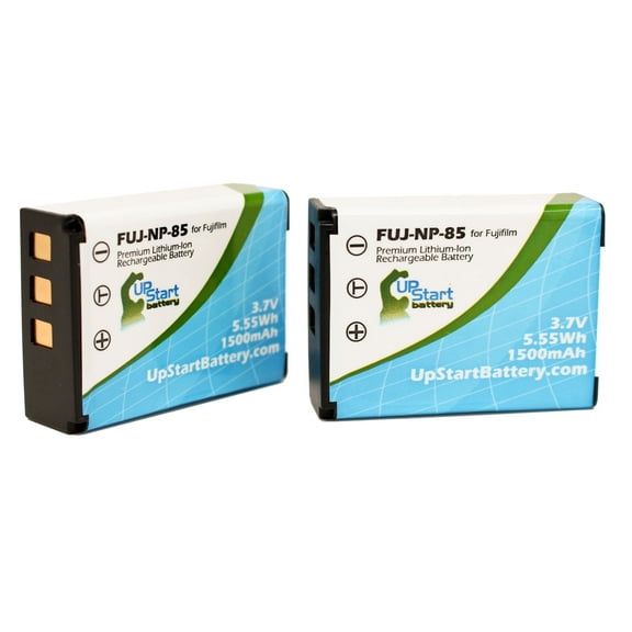 2x Pack - UpStart Battery Fujifilm BC-85 Battery - Replacement for Fujifilm NP-85 Digital Camera Battery (1500mAh, 3.7V, Lithium-Ion)