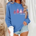 thumbnail image 2 of Yangnuo Womens Printed Chirstmas Cute Sweatshirts Trendy Women's Round Neck Hoodless Christmas Printed Casual Loose Sweatshirt, 2 of 5