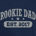 thumbnail image 3 of CafePress - Rookie Dad Est. 2017 Dark T Shirt - Men's Classic Graphic Cotton T-Shirt, 3 of 4