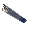 thumbnail image 2 of 6pcs Watercolor Brush Round Pointed Tip Nylon Bristles Professional Art Painting Brush for Artist, 2 of 5