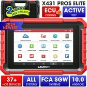 LAUNCH X431 PROS Elite Car Diagnostic Scan Tool All System Scan 32+ Services, ECU Coding, CANFD DoIP, FCA Autoauth, 2 Years Free Update