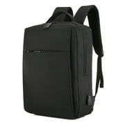 Andoer Backpack with USB Charging Port, Spacious & Sturdy, Ideal for Travel and Business, Fits 15/17 Inch Laptops