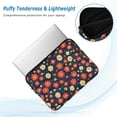 thumbnail image 2 of FORMRS 15"-15.6" Laptop Sleeve Protective Case Soft Carrying Quilted Computer Bag Cover, Red Floral, 2 of 7