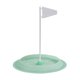 thumbnail image 3 of Herramienta de práctica de putting de golf con bandera, ligera y flexible para principiantes. Verde, 3 of 9
