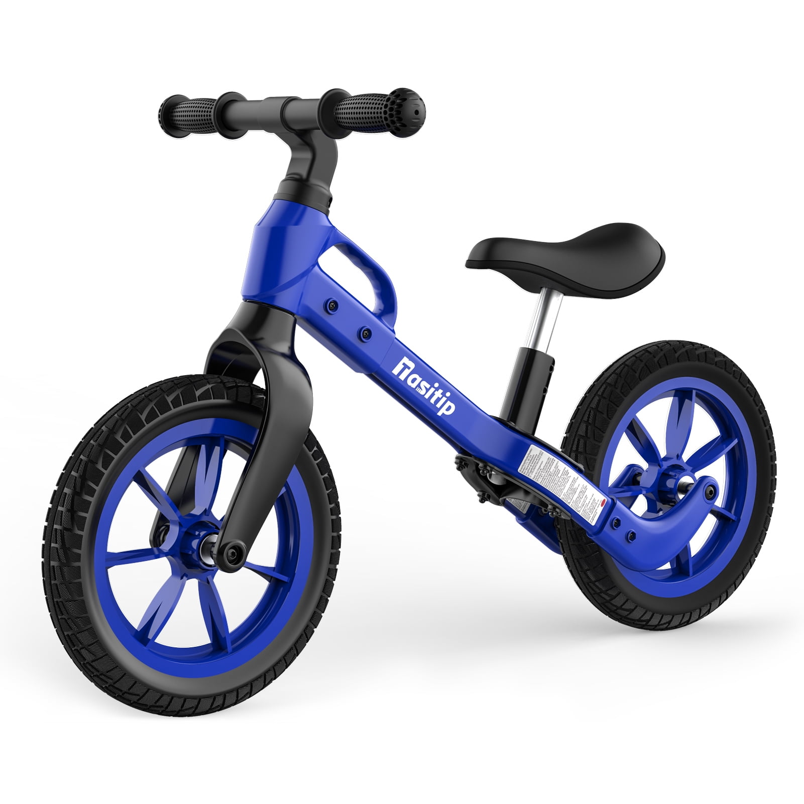 Garden Toy with Air Filled Tyres,Blue Kids No Pedal Walking Bike Boy Girl Training Bicycle SHARESUN 12 Inch Wheels Balance Bike for 2-6 Year Old 