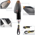 thumbnail image 2 of luces LED de señal de giro para motocicleta, luces intermitentes de 12/24 V para señales de giro LED generales, luces de coche, luces de día y noche para motocicleta con luz indicadora LED JFHHH pequeña, 2 of 4