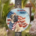 thumbnail image 4 of Patriot Bullmastiff We Will Never Forget Patriotic Remembrance Day Round Wood Sign Dog Lover Hanging Wall Home Decor - 12014, 4 of 5
