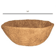 thumbnail image 2 of Gardener Select Round Coco Liner for Outdoor Hanging Planters & Baskets, 14", 2 of 2