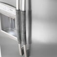 thumbnail image 4 of 2Pcs Velvet Home Microwave Oven Refrigerator Fridge Door Handle Protective Cover, 4 of 10