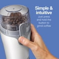 thumbnail image 6 of Hamilton Beach Fresh Grind Electric Coffee Grinder, White, 6 of 9