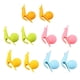 thumbnail image 1 of Taza Bolsa de Té Taza Forma 10pcs Cute Set Regalo Silicona Caramelo Colores Cocina，Comedor y Bar, 1 of 5