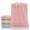 Pink, variant on 3pcs Washcloths, Turkish Soft Wash Cloth Set, Small Hand Towels, Rags for Face and Body, Ultra Soft Cotton Towel , Ideal Everyday use, Compact & Lightweight B(73*34cm)