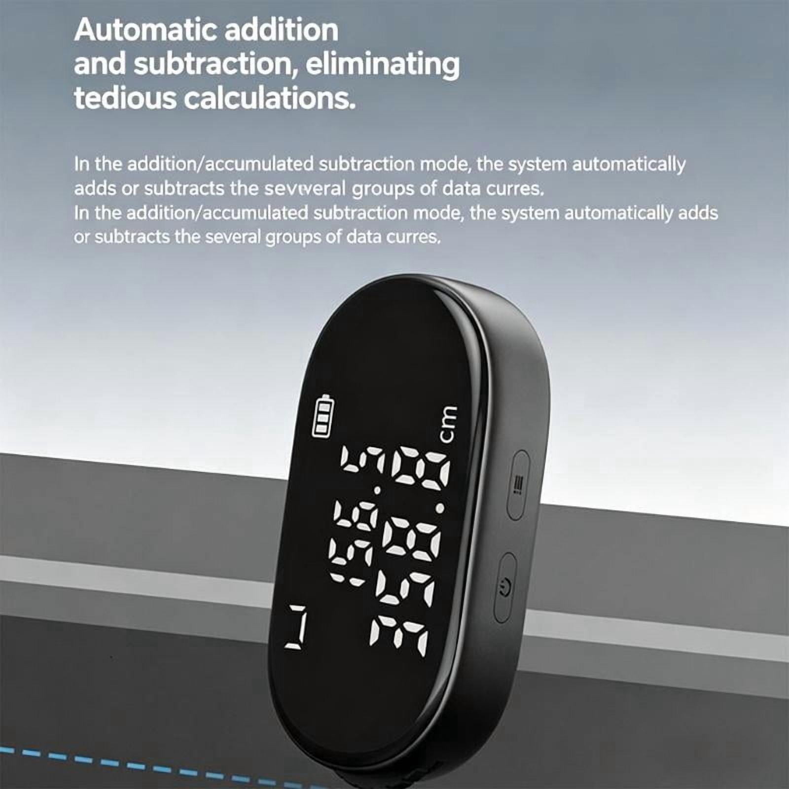 CEORPER Lightweight Electronic Tape Measure With Storage Ability And Extended power
