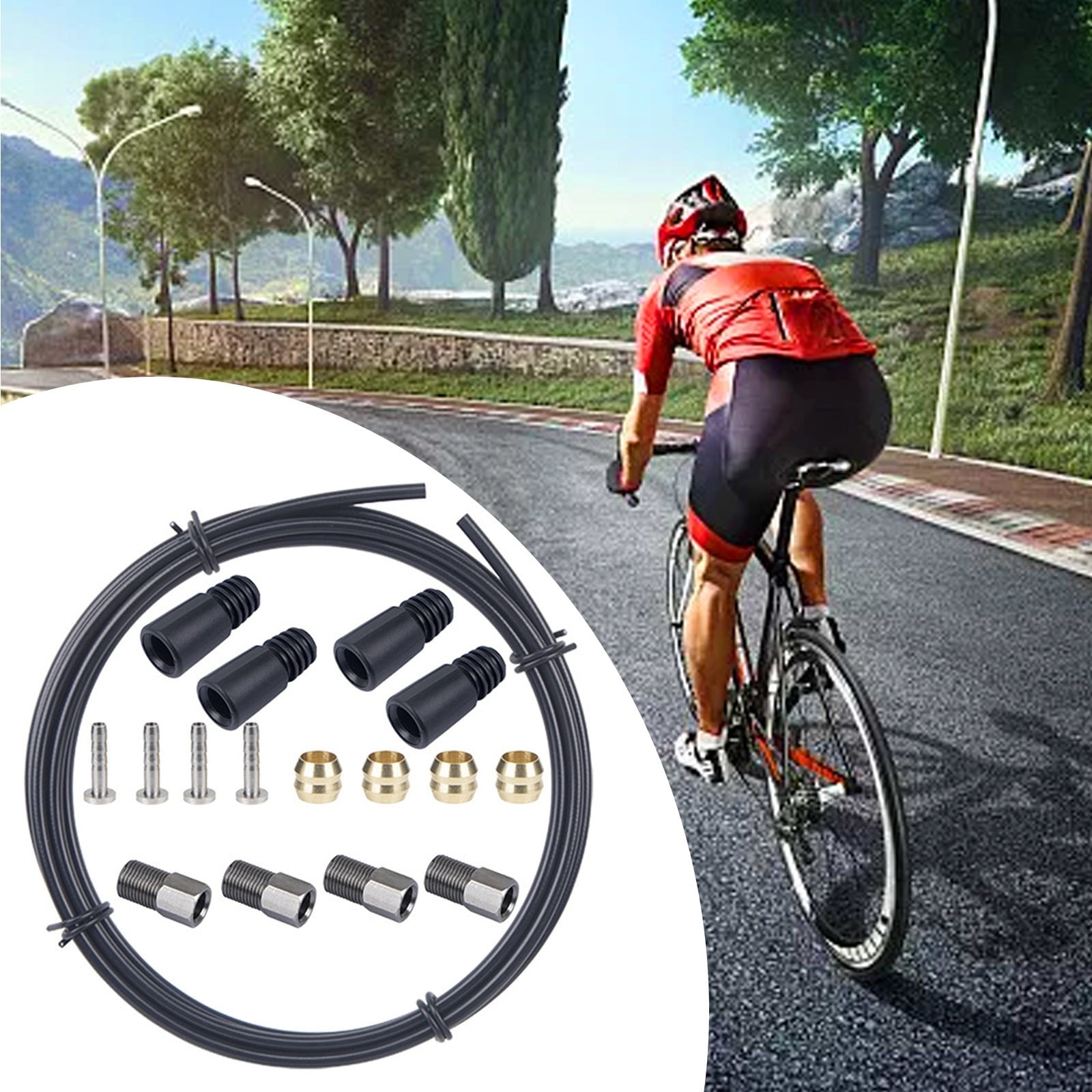 Kit De Réparation De Tuyau De Frein Hydraulique Pour Vélo 2 5