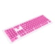 thumbnail image 1 of Conjunto de Teclado, Transmisión de Luz 106 Teclas 2 Inyeción de color moldeo de aceite repelente de recubrimiento capas de teclado para teclado mecánico, 1 of 7