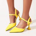 thumbnail image 1 of Zapatos de mujer Casual Punta estrecha Moda Antideslizante Stilettos Hebilla Tobillo Correa Sandalias de seda Wmkox8yii hfjk4303, 1 of 4
