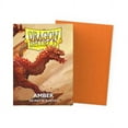 thumbnail image 2 of Manchons Standard Dragon Shield : Ambre Mat (100 Ct), 2 of 2