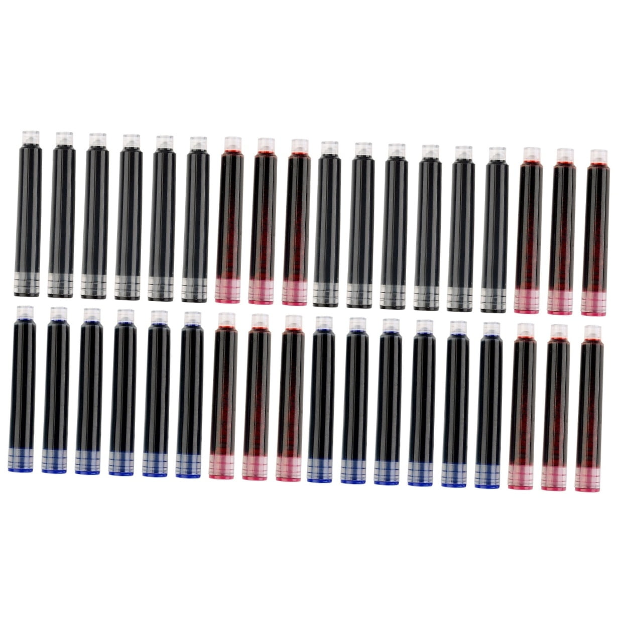 Raindrops 300 Pcs Simple Stationery Fountain Pens Refills Useful Pens Ink Supplements
