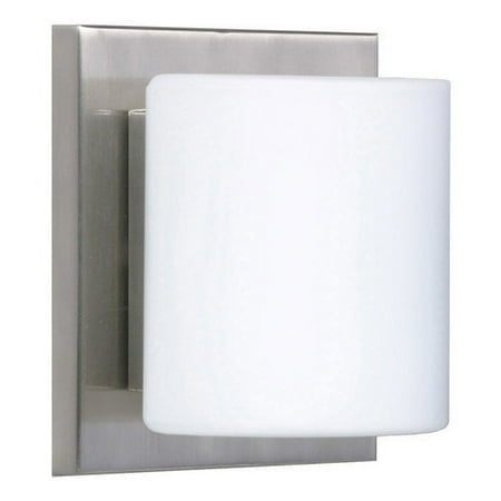 

1WS-7873GL-LED-CR-Besa Lighting-Paolo - 5.5 Inch 5W 1 LED Mini Wall Sconce Chrome Glitter