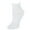 White, variant on CTM® Diabetic Ankle Socks (3 Pair Pack) (Women's)