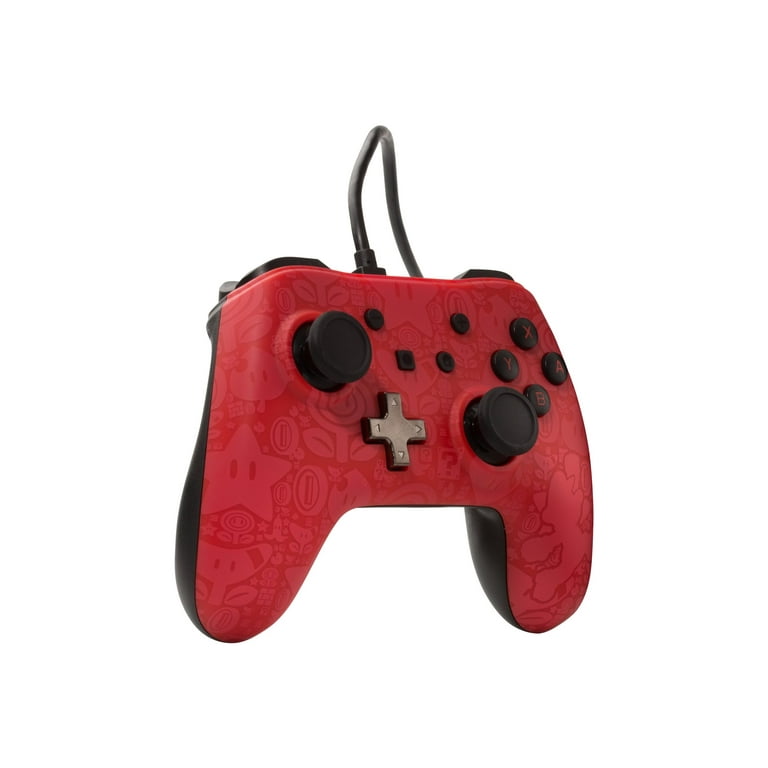 PowerA PLUS Super Mario Edition gamepad wired for Nintendo